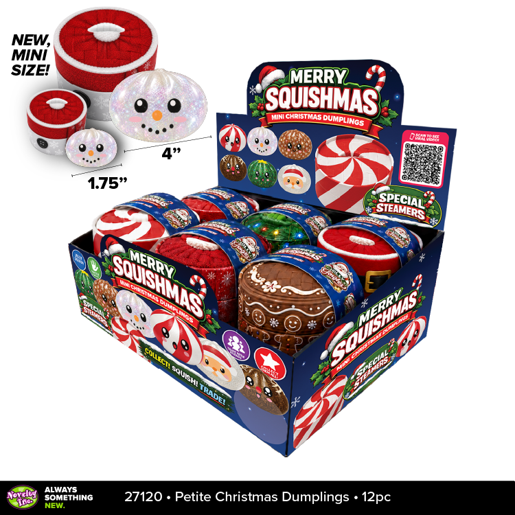 Petite Squishy Christmas Dumplings