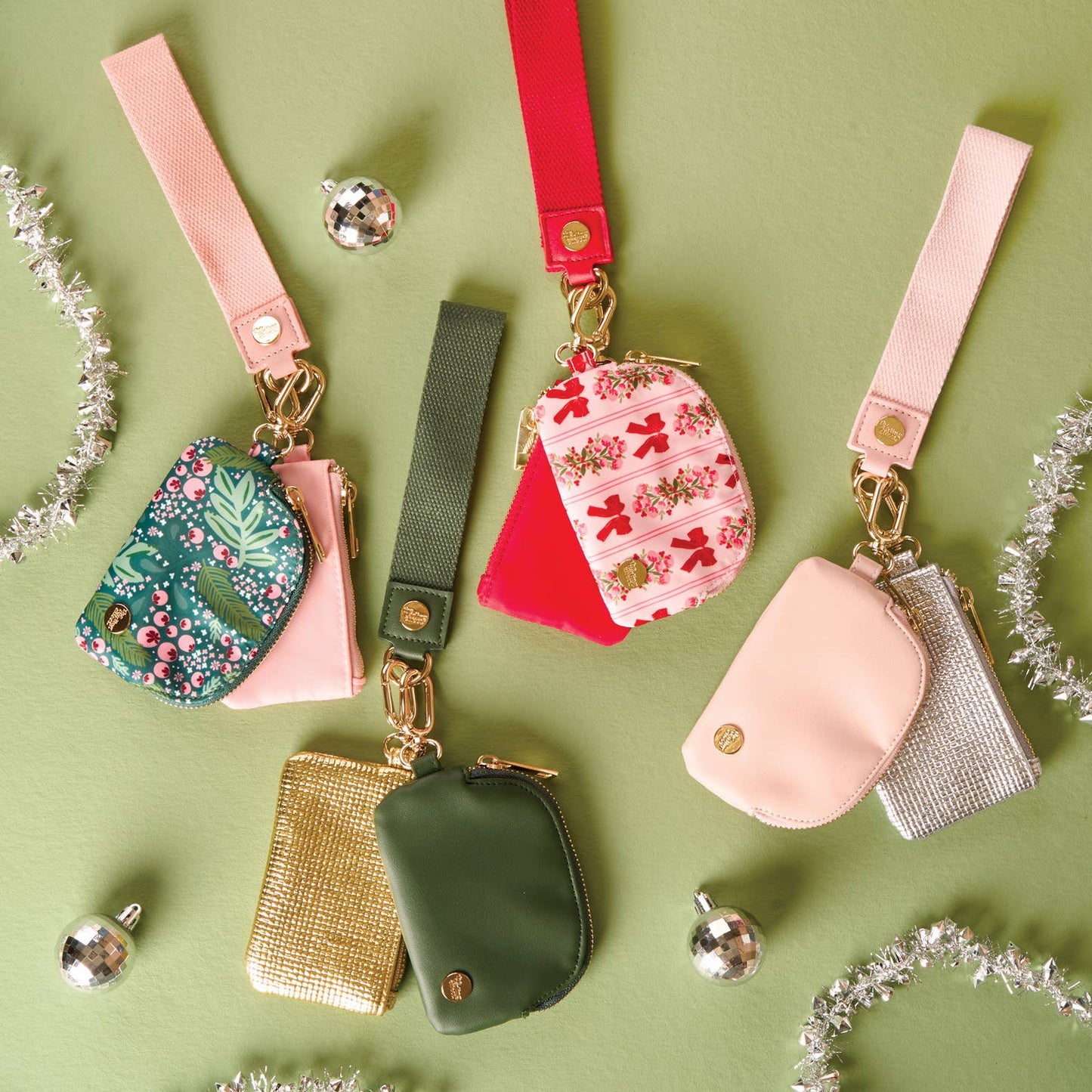 Dynamic Duo Pouch Wristlet | Rosé All Day