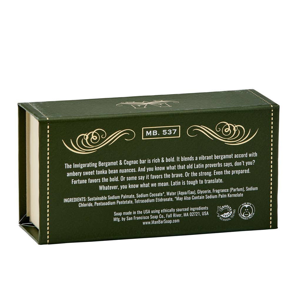 Man Bar Soap | Bergamot & Cognac