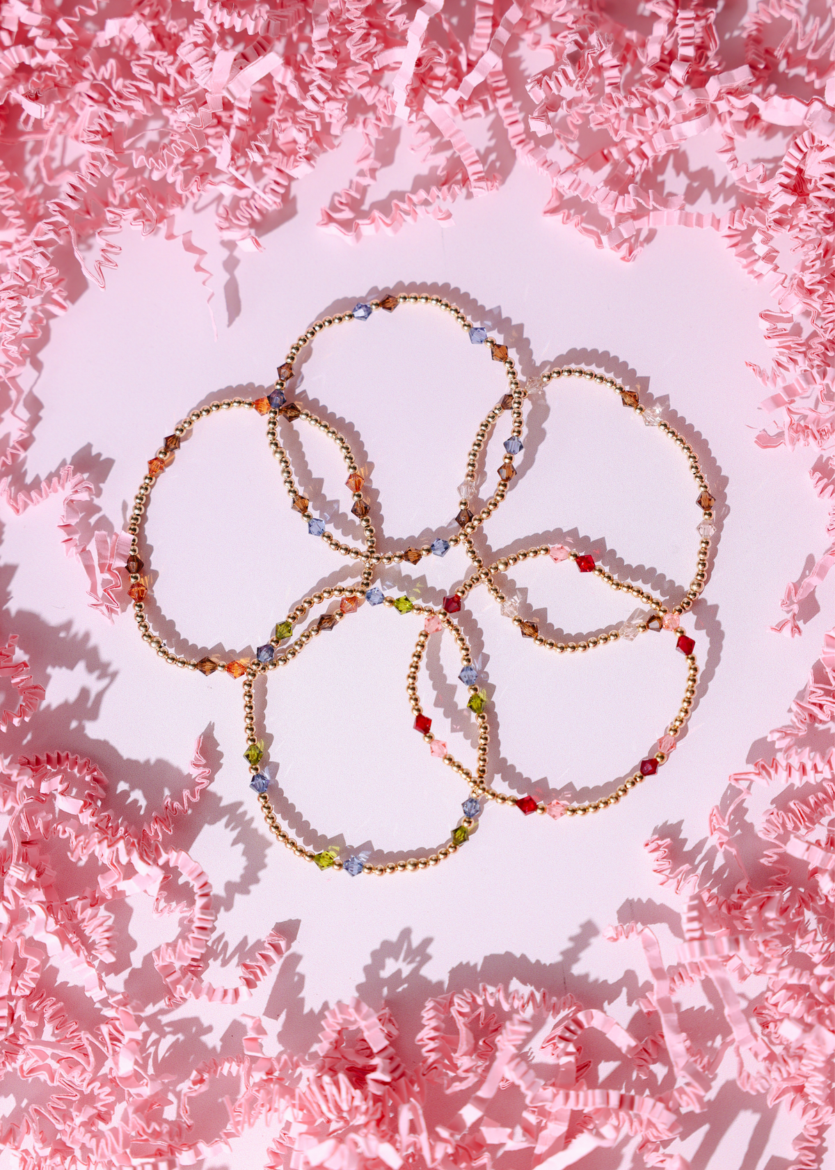 Charlotte Bracelet Champagne/Mocha | Standard 6.75”