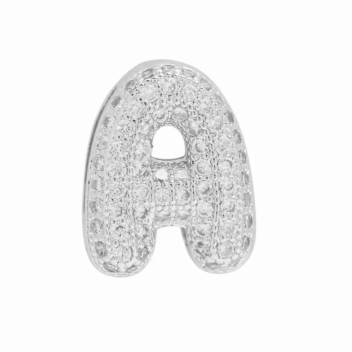 Watch Charm Bracelet | A-CZ SILVER