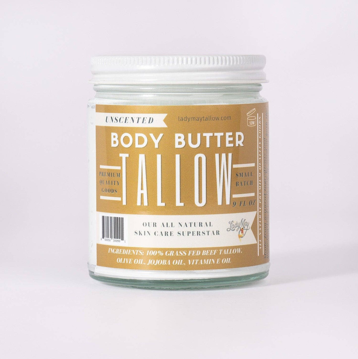 All Natural Tallow Body Butter | 9oz