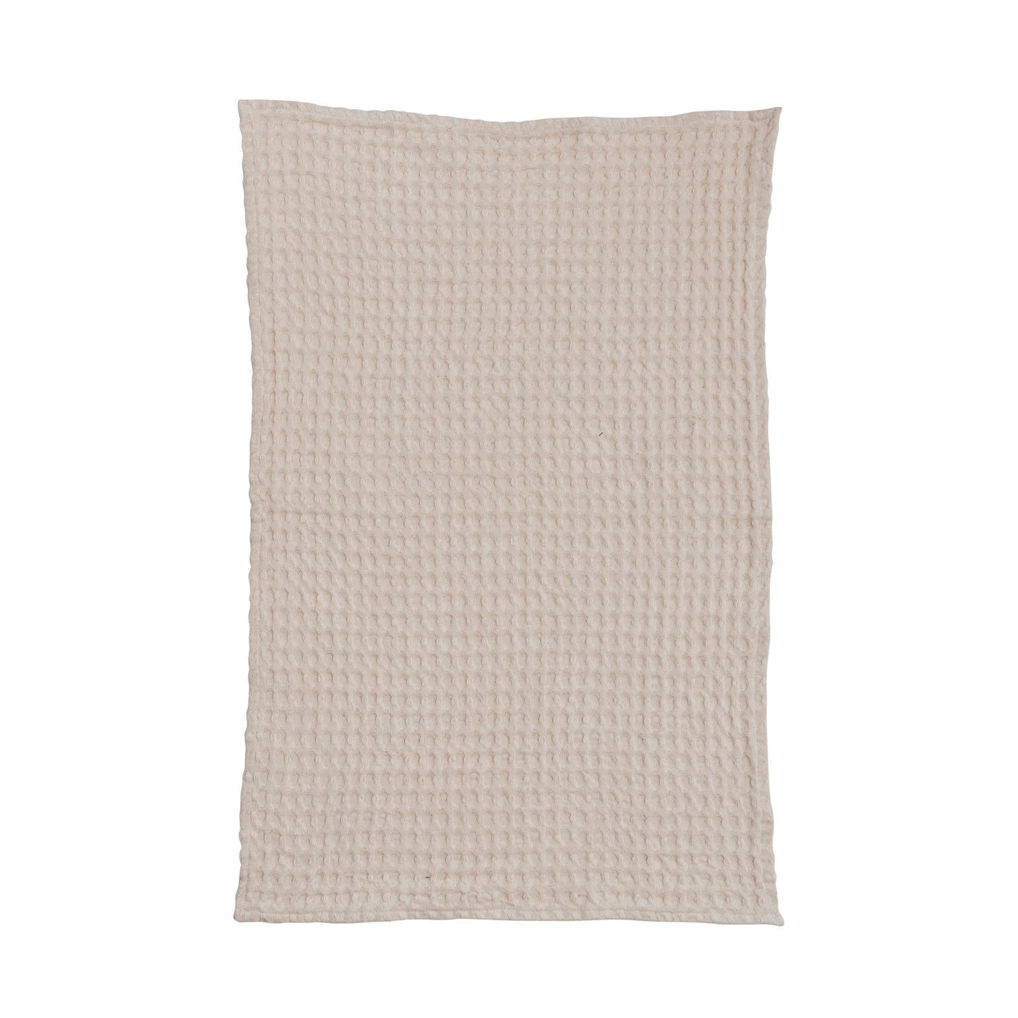 Cotton Waffle Weave Tea Towel | Natural Ivory