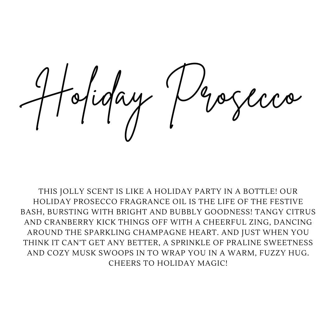Holiday Prosecco Candle | 8oz