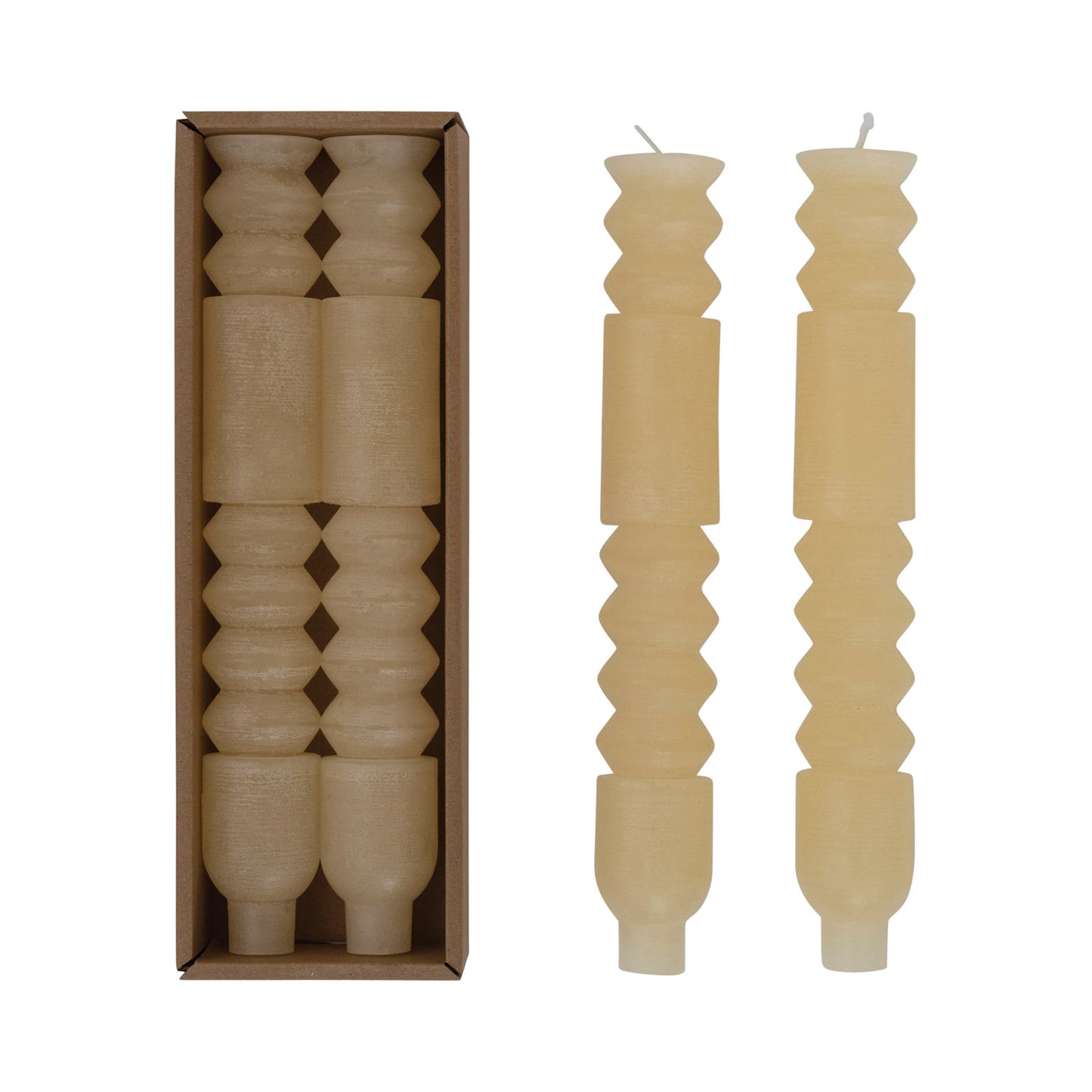 Totem Taper Candle | Set of 2