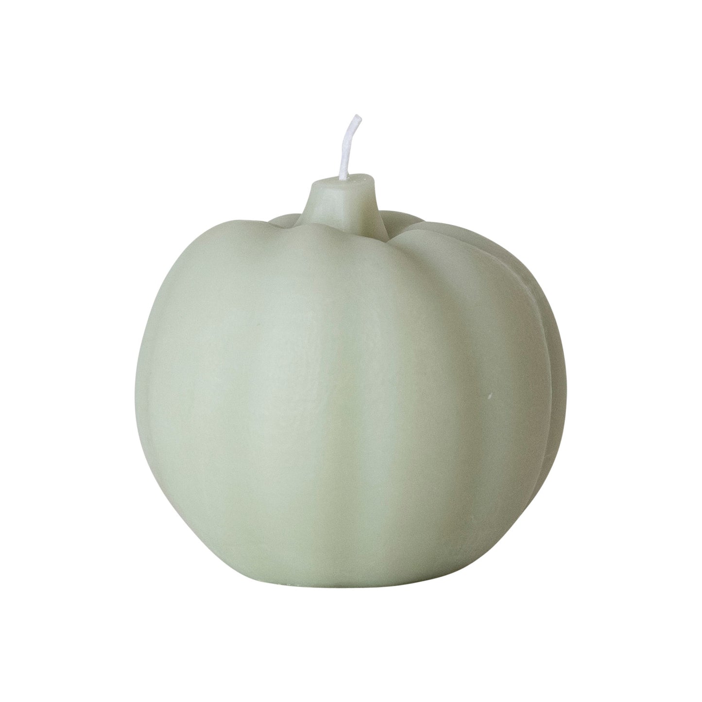 Unscented Pumpkin Shaped Candle