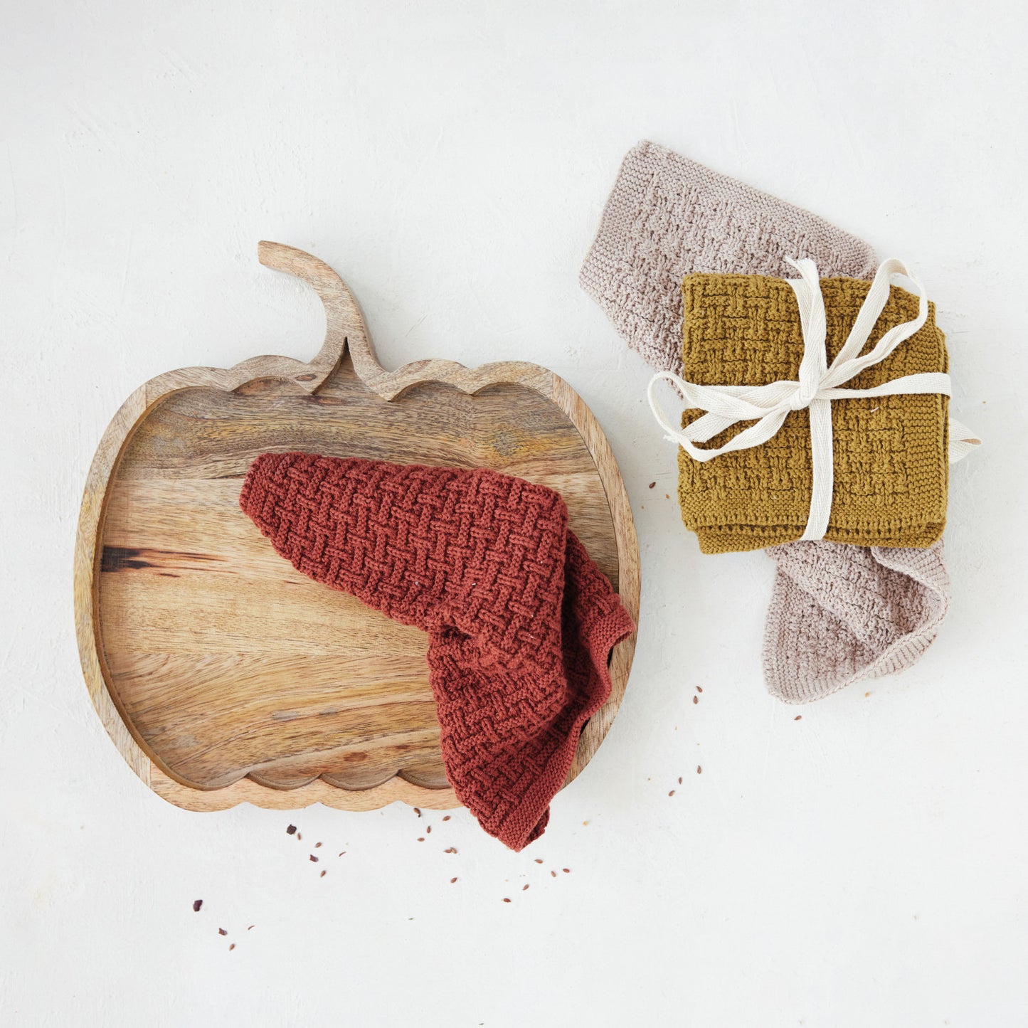 Pumpkin Shaped Serving Board