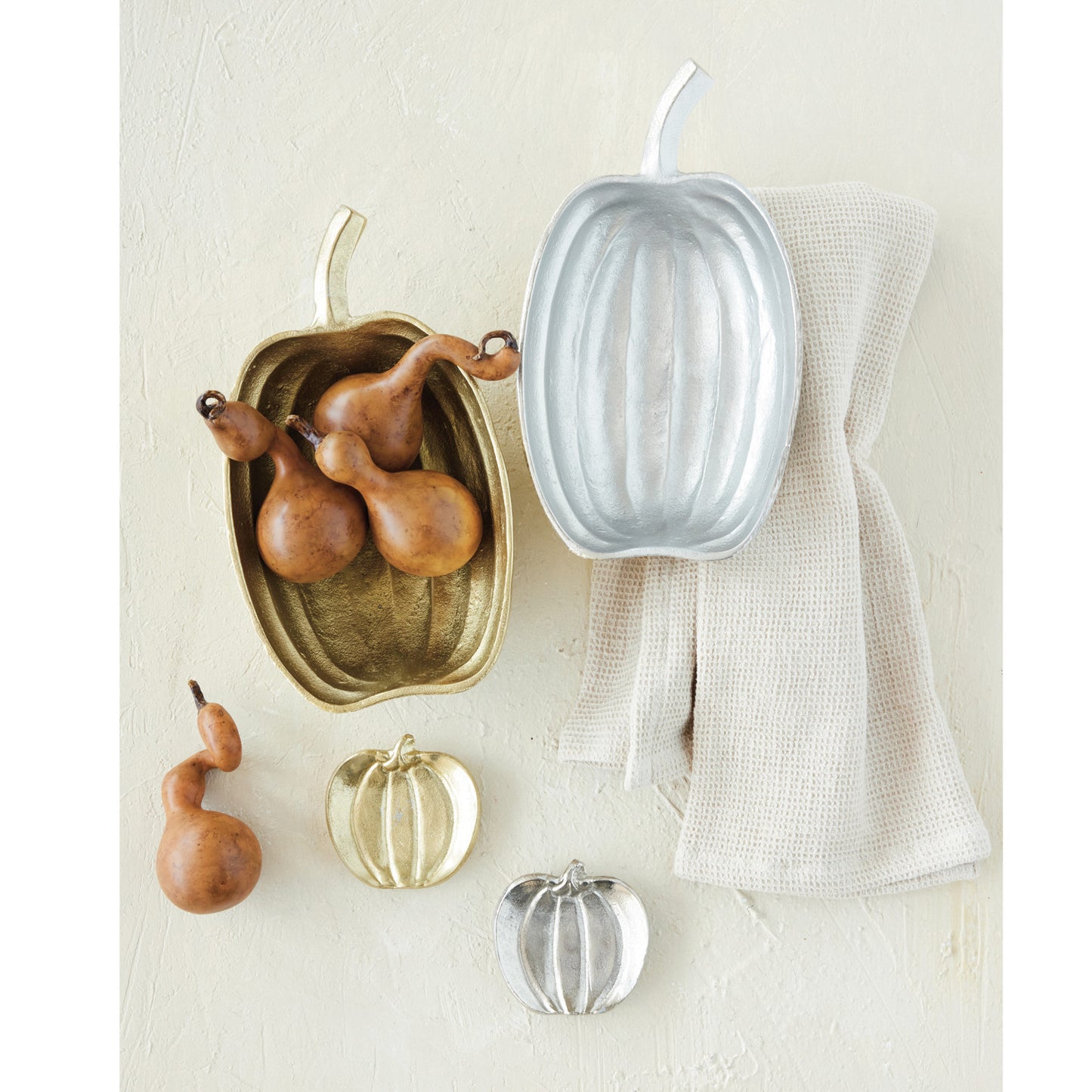 Gold Pumpkin Bowl