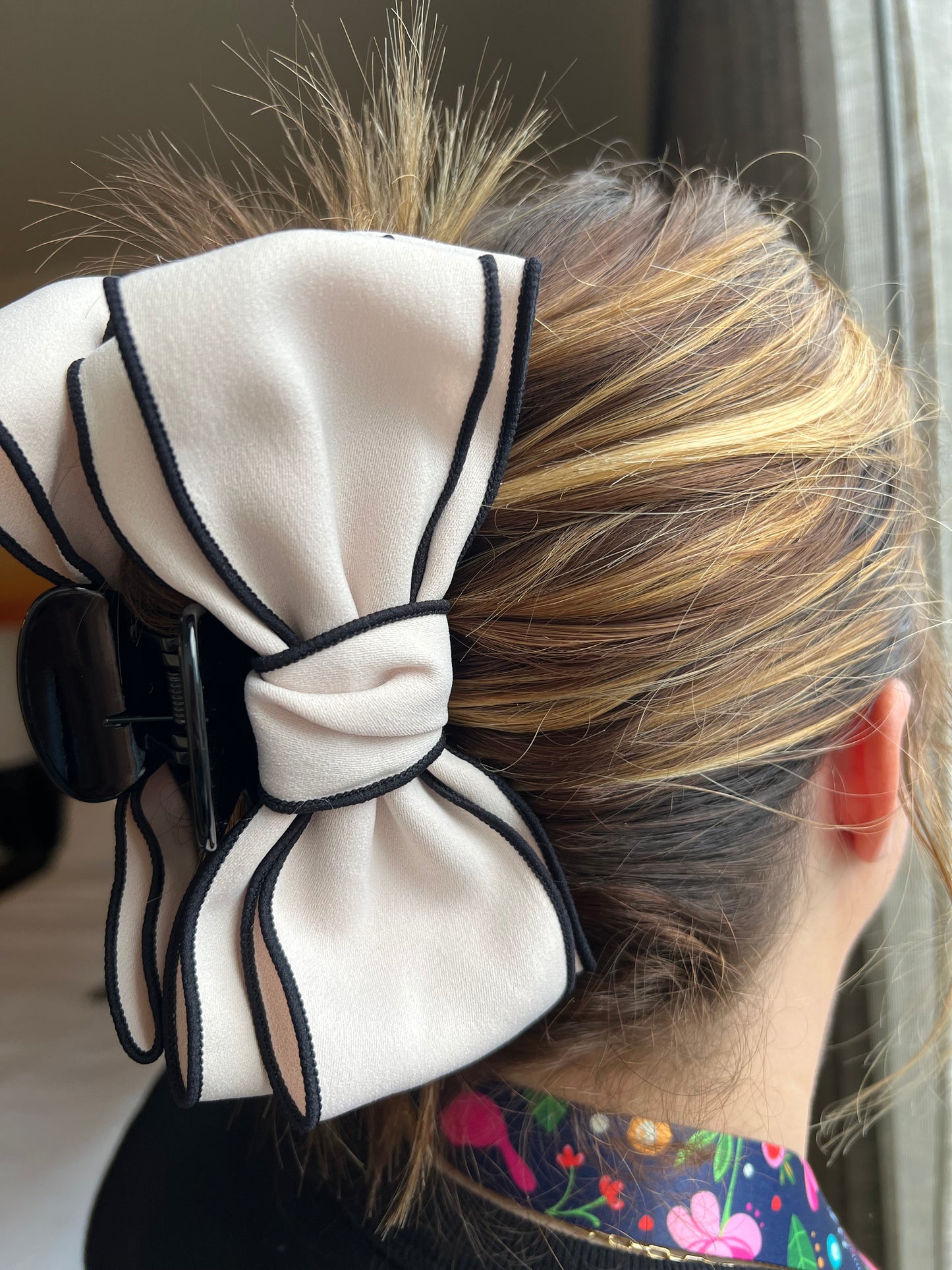 Double Bow Hair Clip