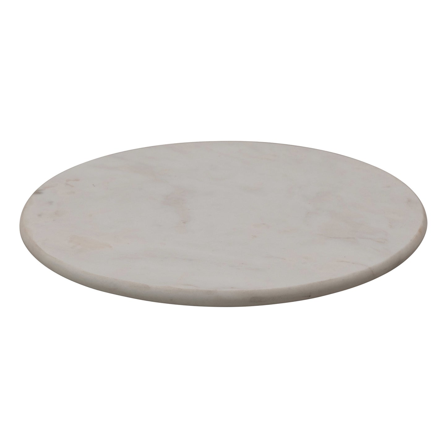 14" Round Marble Lazy Susan