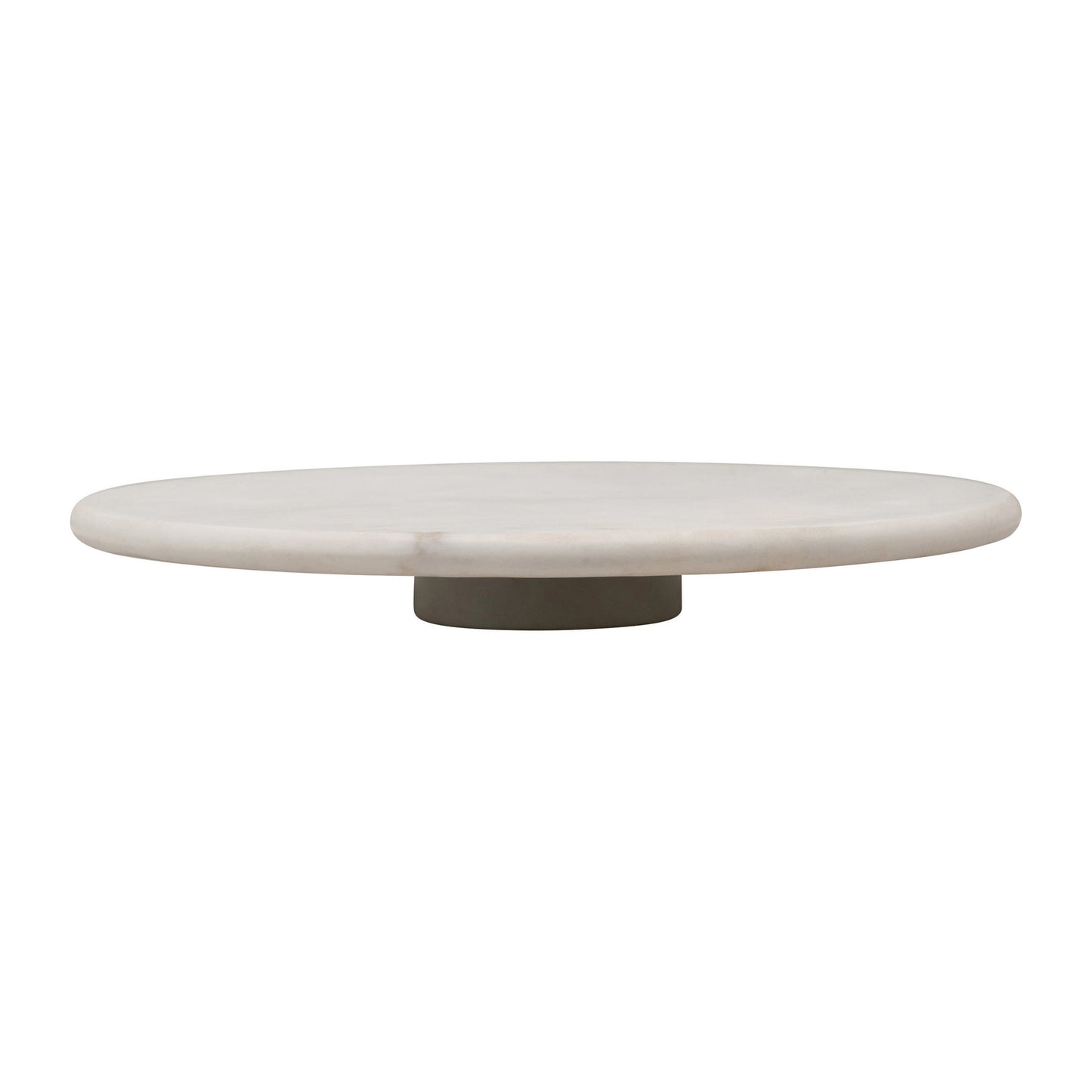 14" Round Marble Lazy Susan