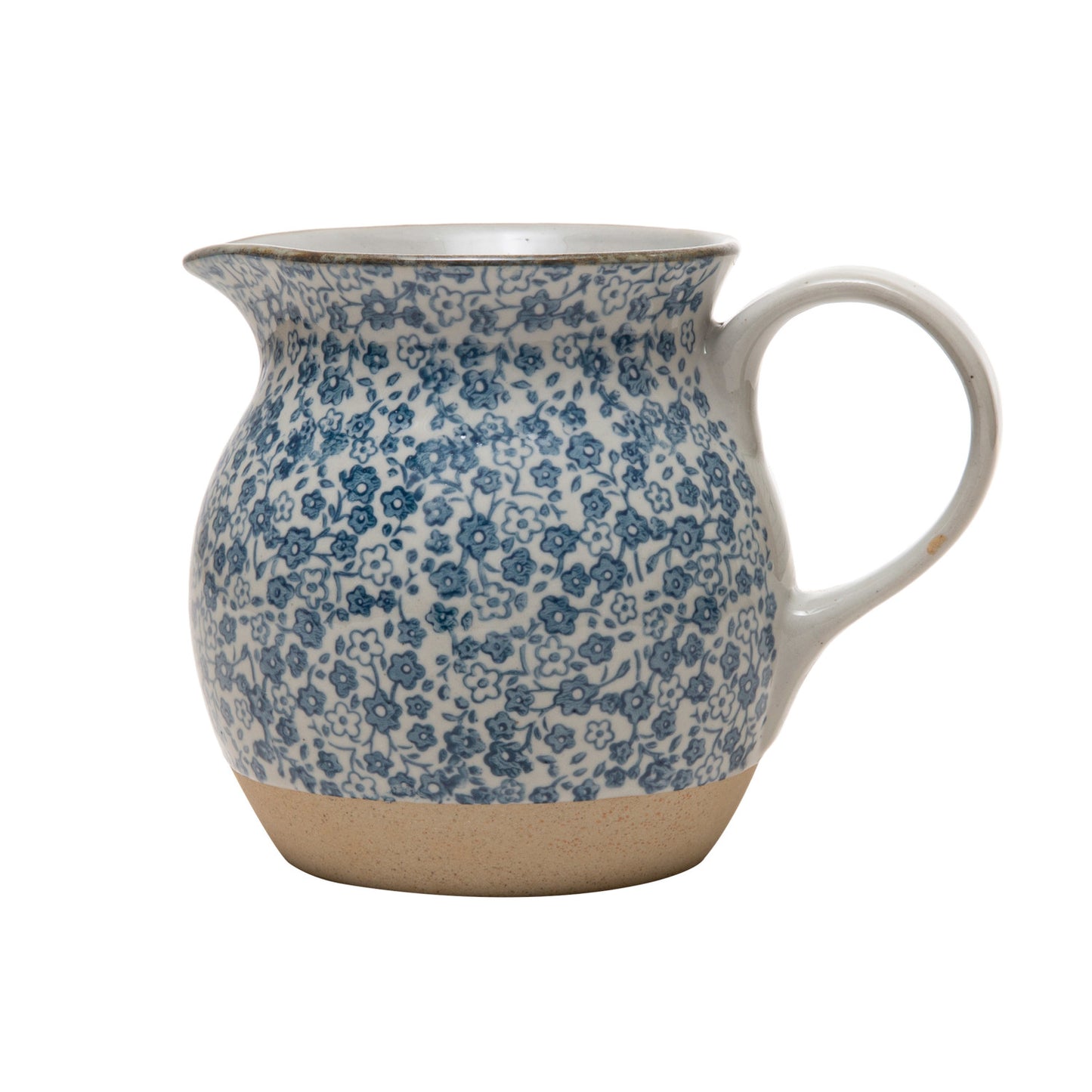 Stoneware Pitcher | Hand-Painted