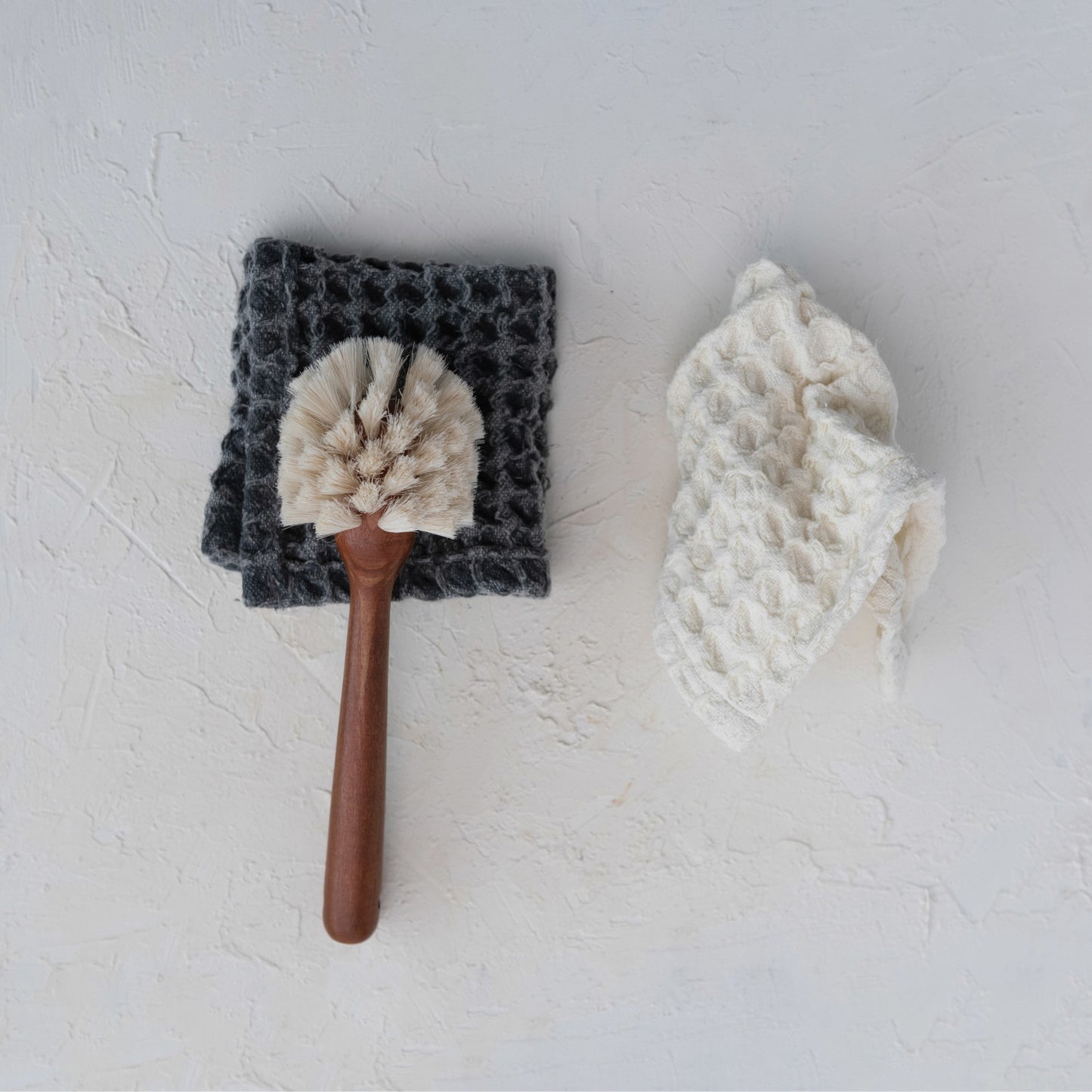 Cotton Waffle Weave Dish Cloths | Set of 2