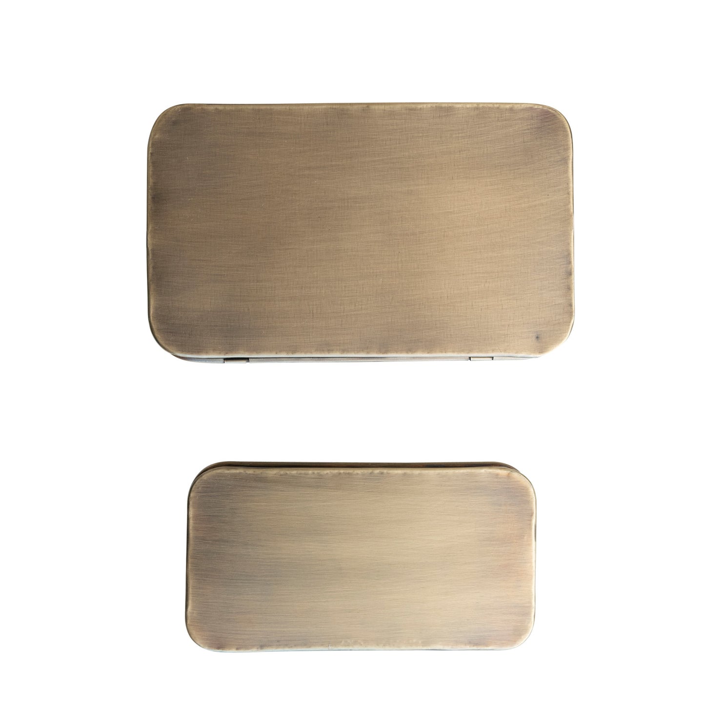 Antique Brass Metal Box
