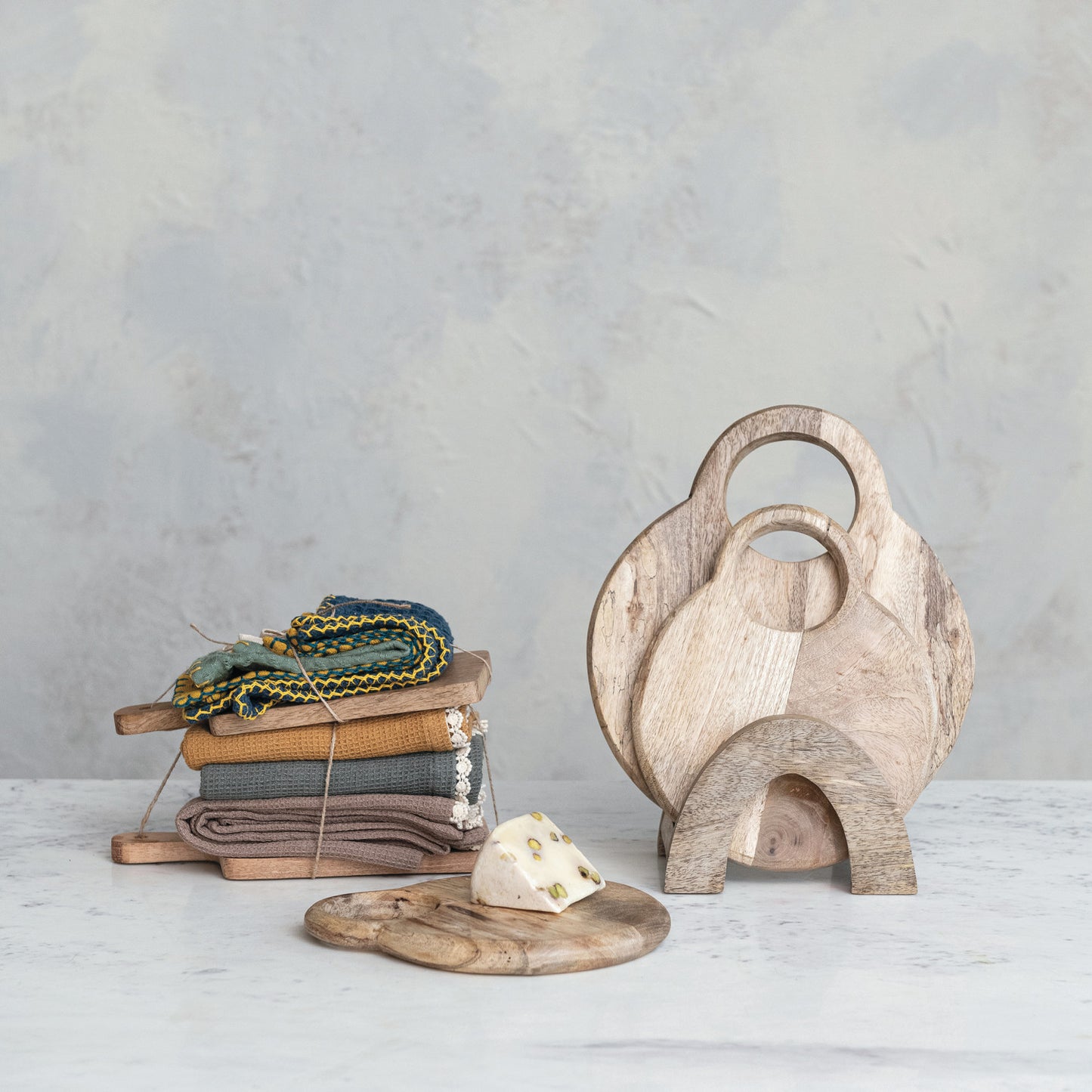 Tea Towels & Mini Board Set