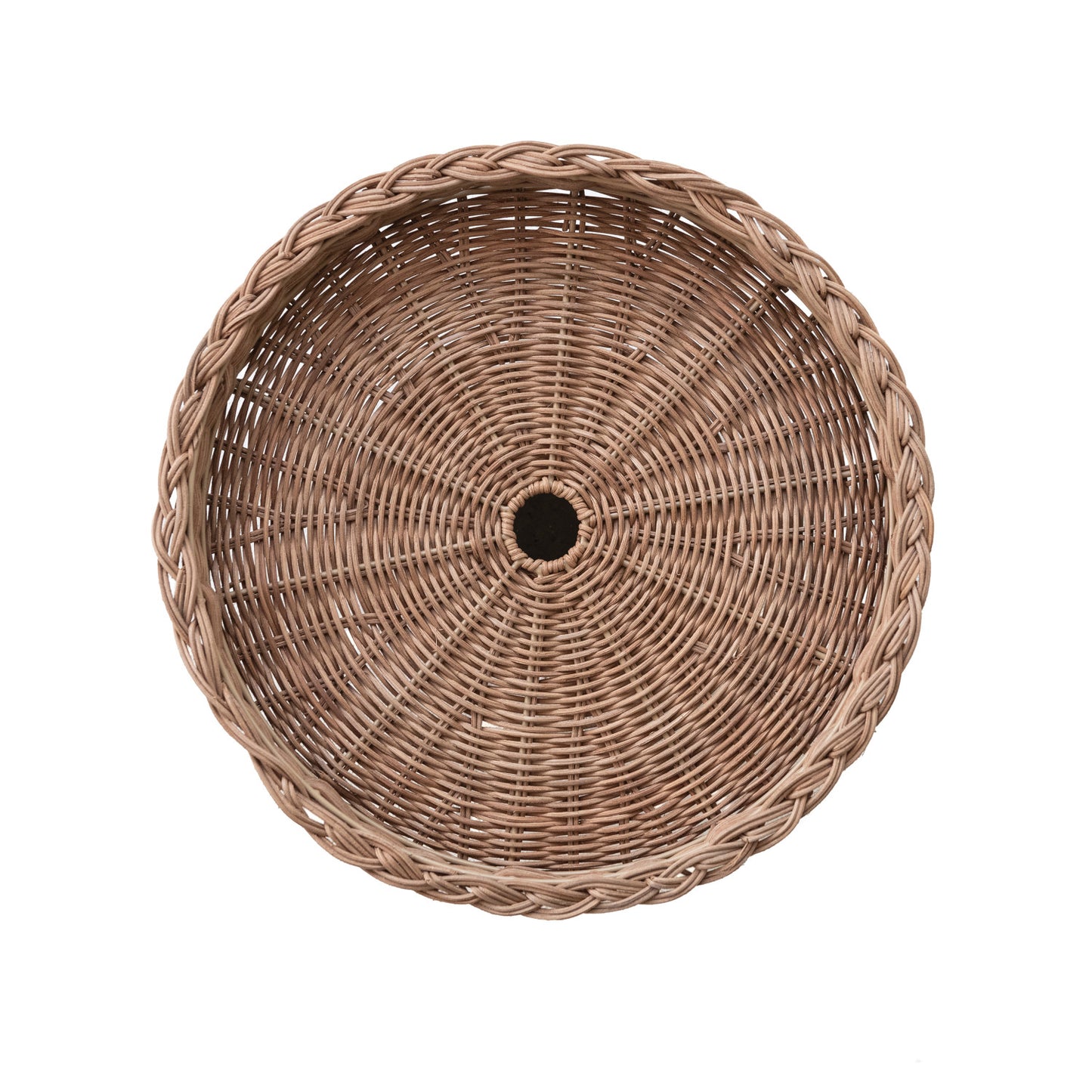 Decorative Hand-woven Rattan Pedestal