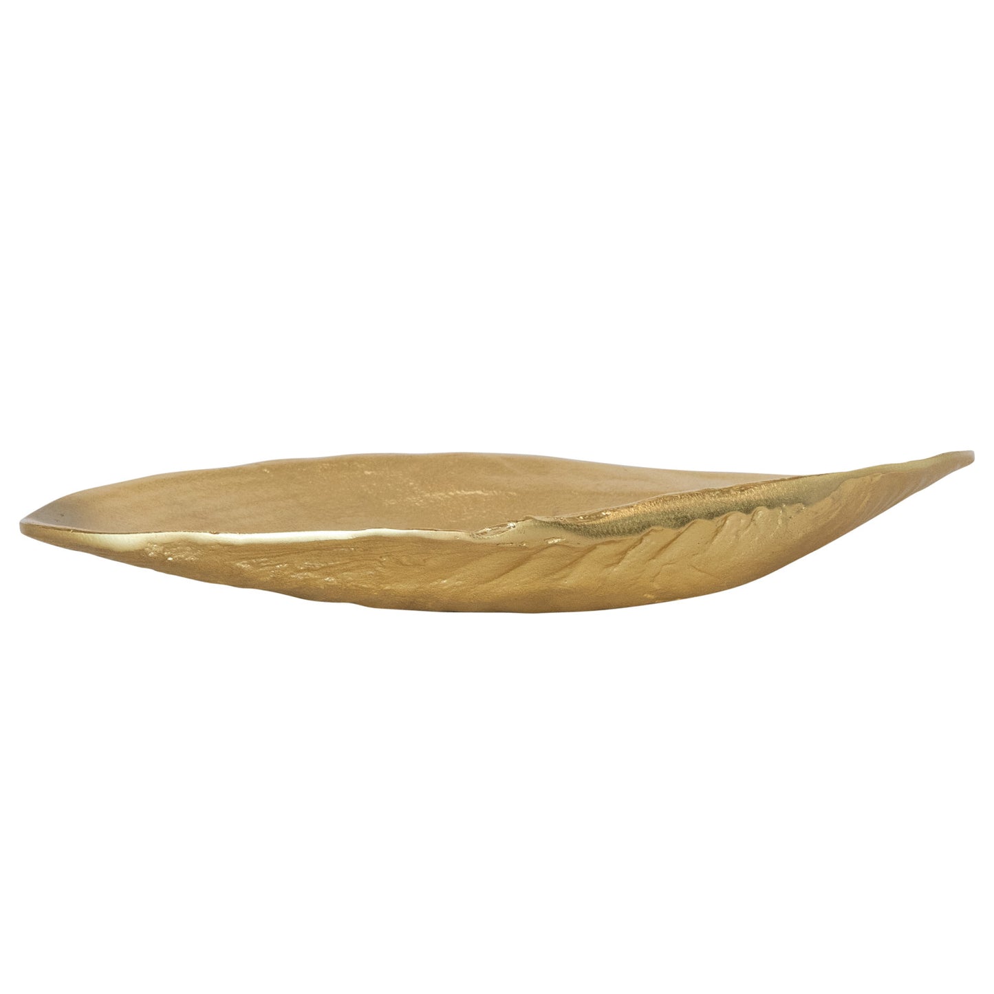 Decorative Oyster Shell Tray | Gold
