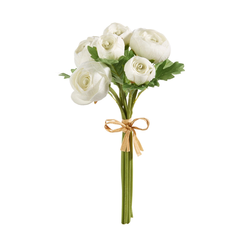 White Ranunculus Bundle | Real Touch