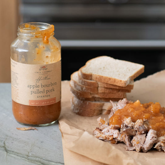 Effortless Apple Bourbon Pulled Pork Starter