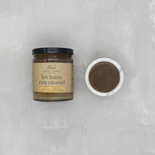 Hot Butter Rum Caramel Sauce