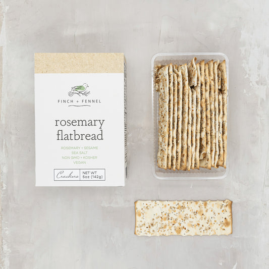 Rosemary Flatbread Crackers