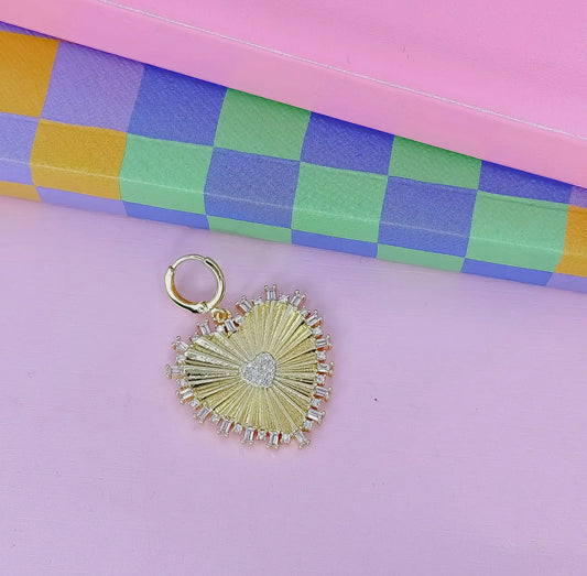 Mama Heart Gold Charm