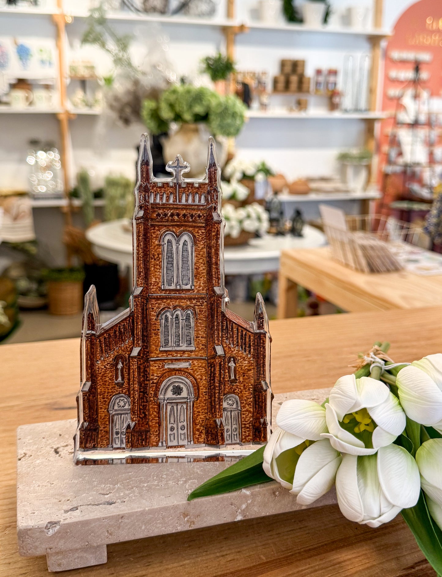 St. Michael Catholic Church Acrylic Block | Convent