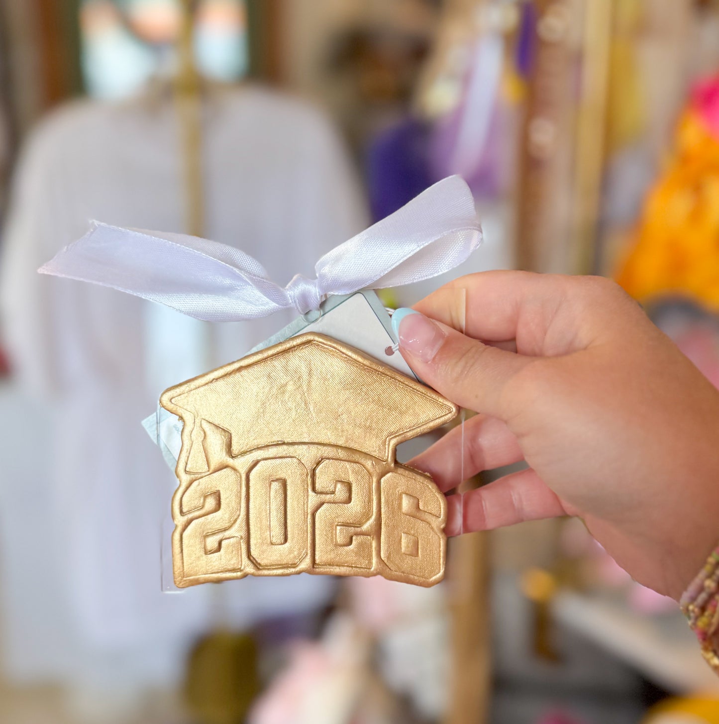 Gilded 2026 Ornament