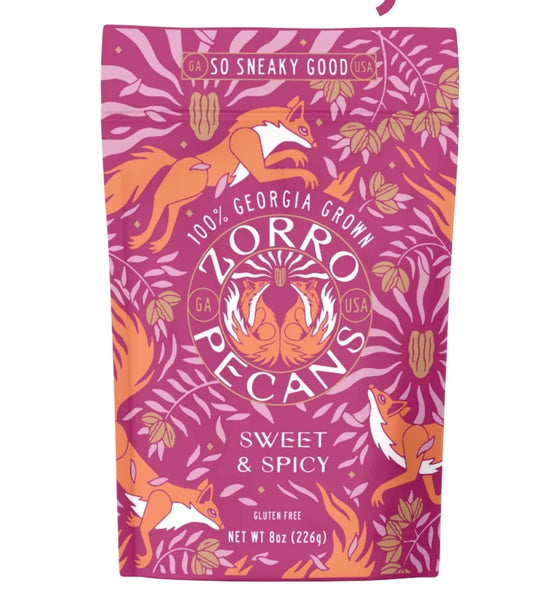 Zorro Pecans | Sweet & Spicy