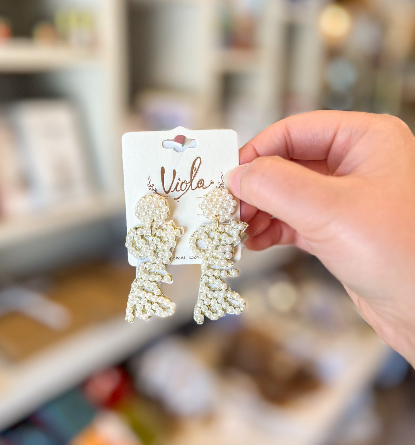 Bride Beaded Earrings