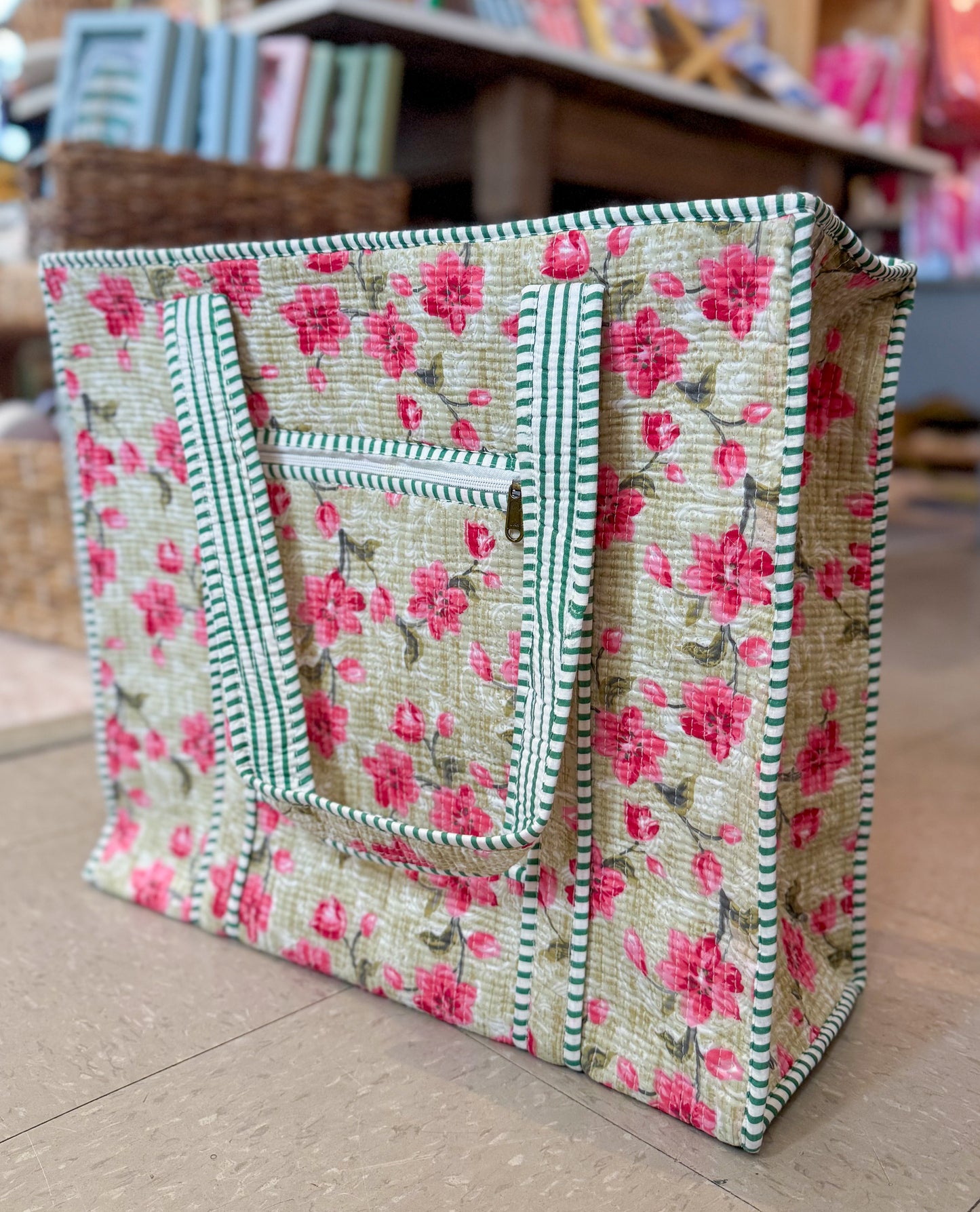 Quilted Weekender Tote