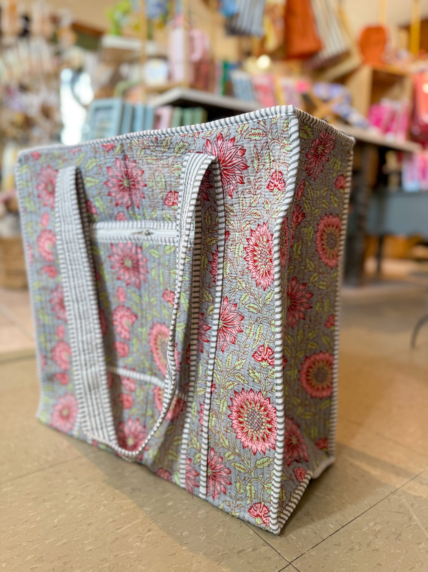 Quilted Weekender Tote