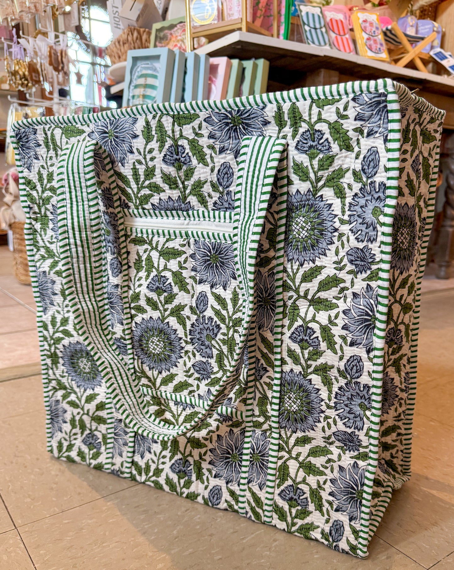 Quilted Weekender Tote