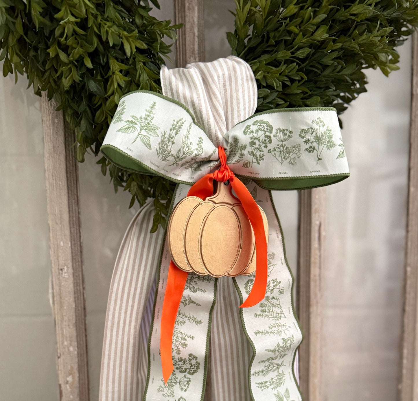 Gilded Pumpkin Ornament