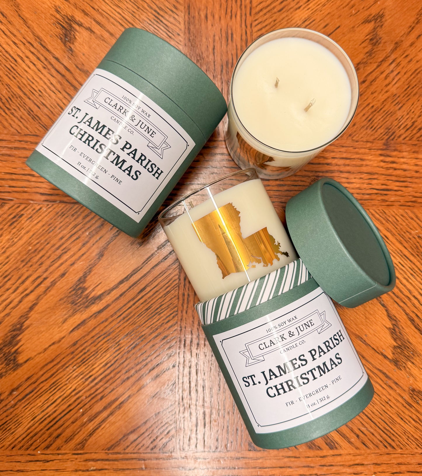 St. James Parish Christmas Candle | 11 oz
