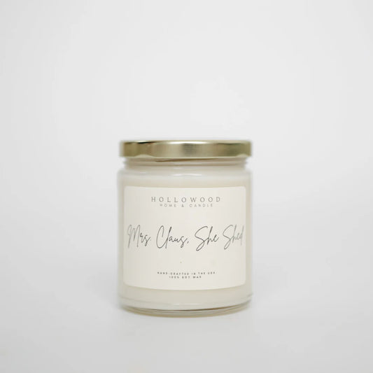 Mrs. Claus' She Shed Candle | 8oz
