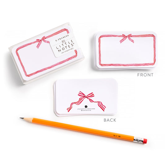 Little Notecards | Red Ribbon Candy