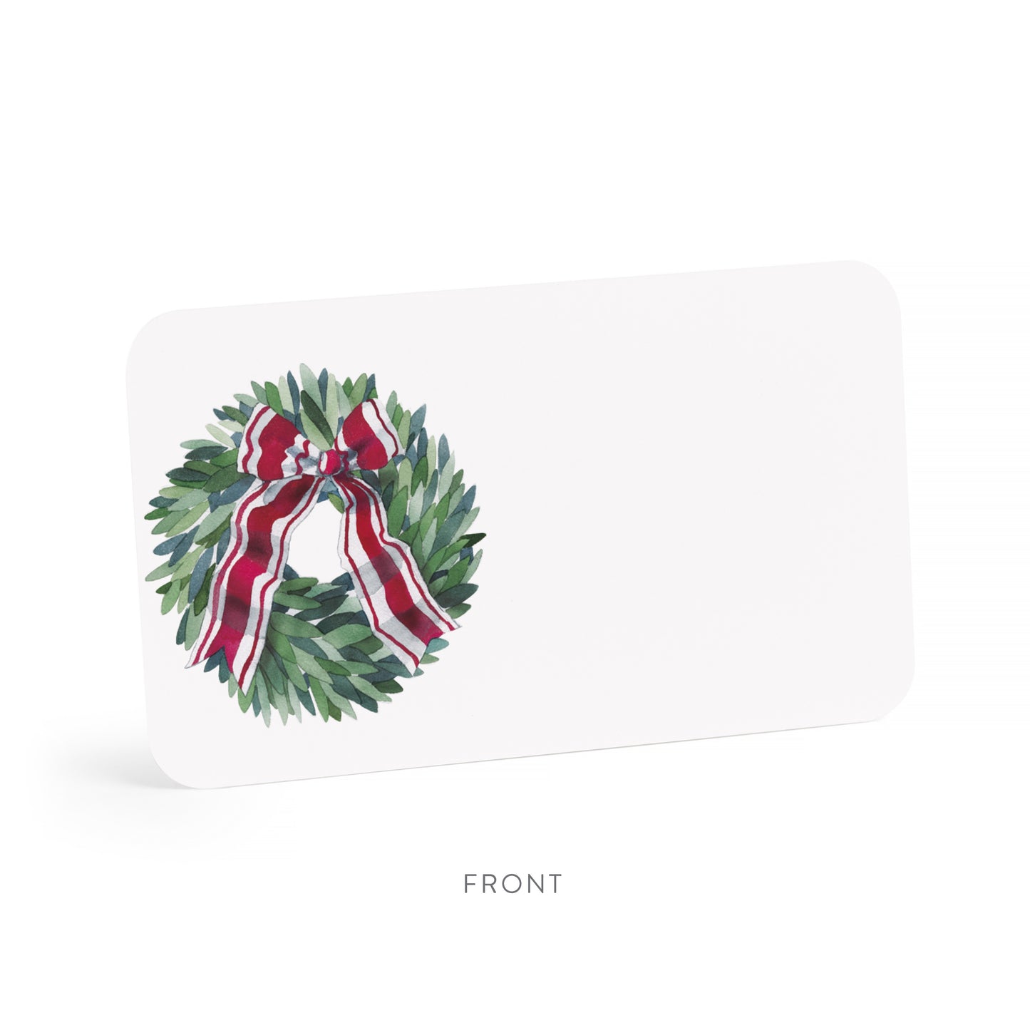 Little Notecards | Christmas Laurel Wreath