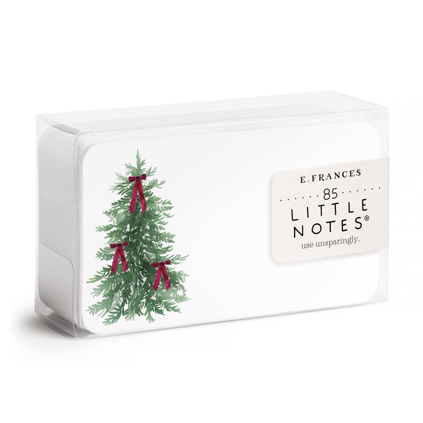 Little Notecards | Velvet Bow Christmas Tree