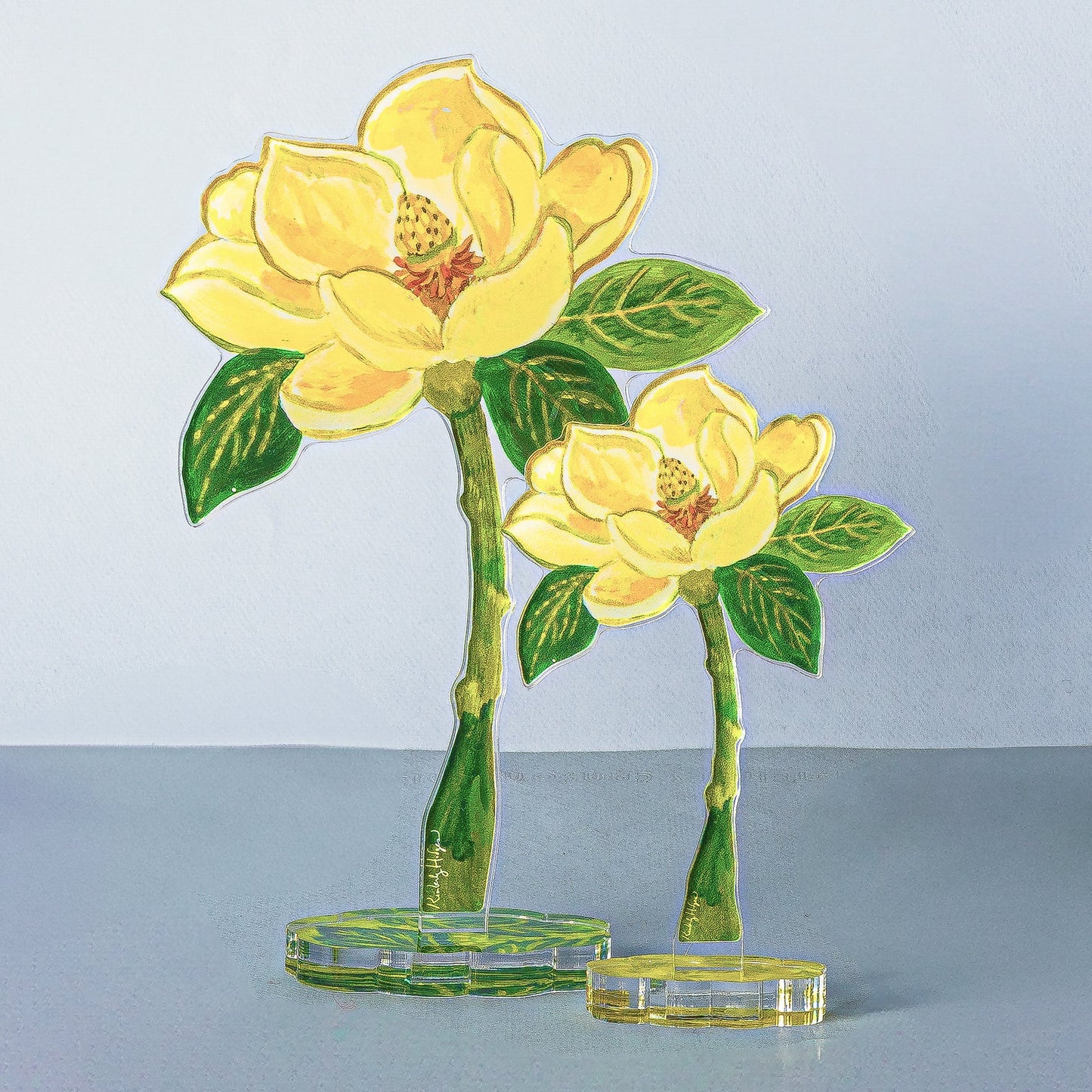 Magnolia Acrylic Floral