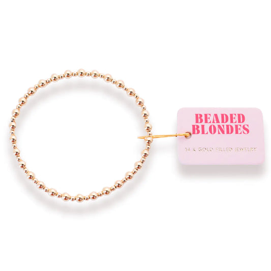 Mini Katy Bracelet in Gold | Standard 6.75"