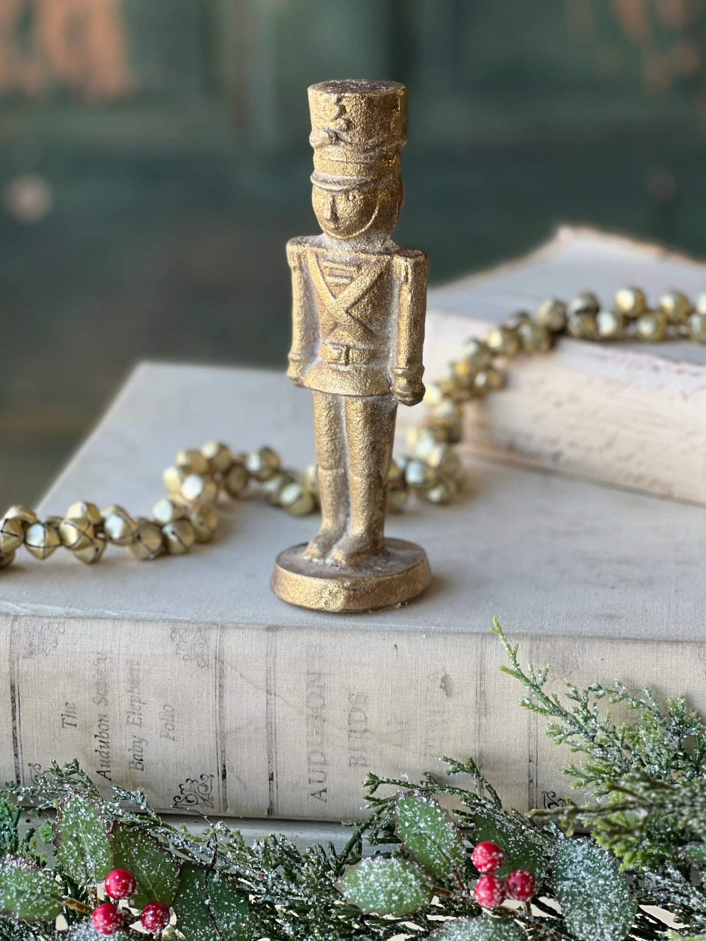 7" Gilded Noble Nutcracker