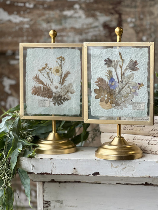 Wingate Botanical | Brass Framed