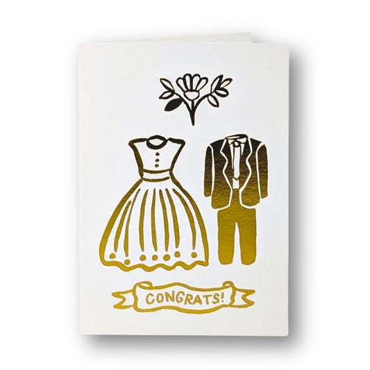 Newlywed Congrats Mini Card