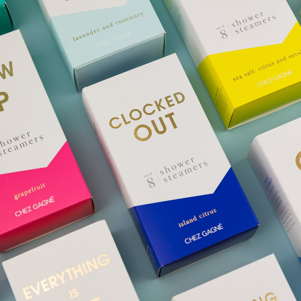 Clocked Out - Shower Steamers Set