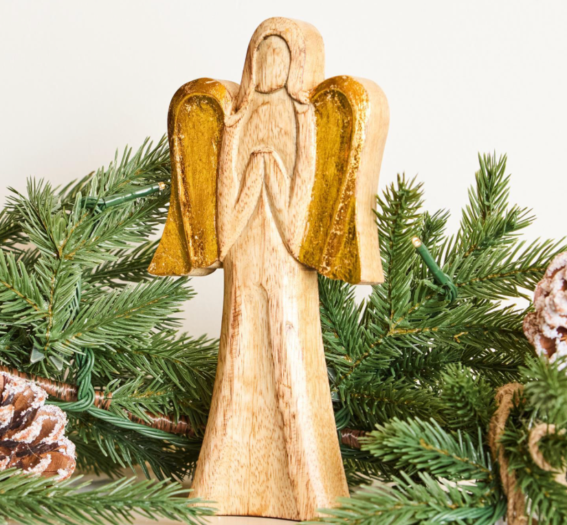 Wood Angel Statue