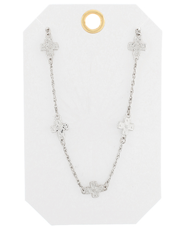 Cross Station Necklace