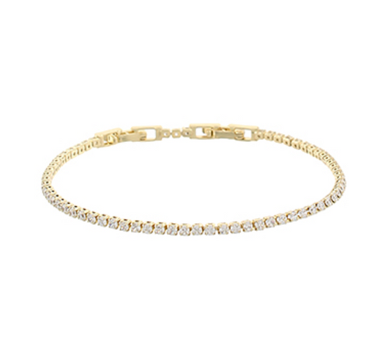 Gold Tennis Bracelet