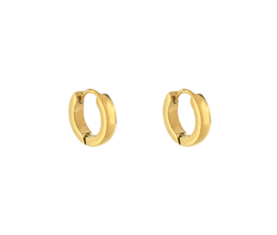 Stainless Steel Stud Hoops