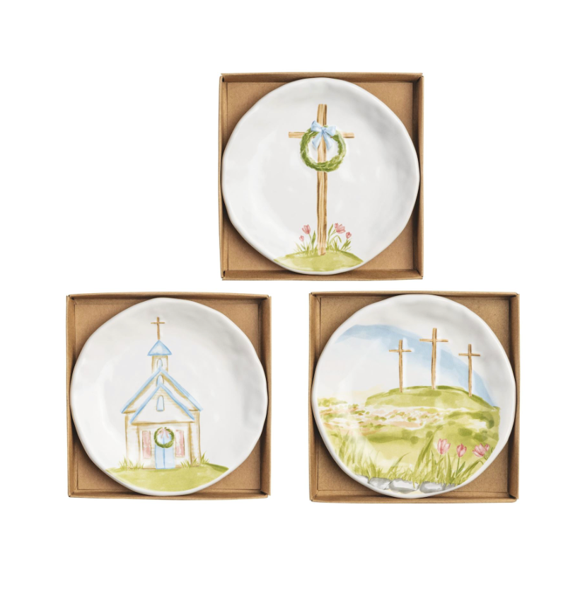 Cross & Chapel Trinket Dishes